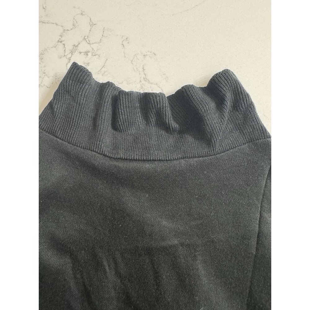 Vintage Alfred Dunner USA Made Size 1X Black & White Collared Sweater Plus Size - Picture 7 of 9